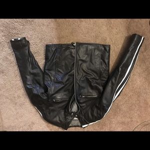 Brown Men’s Leather Motorcycle Jacket
